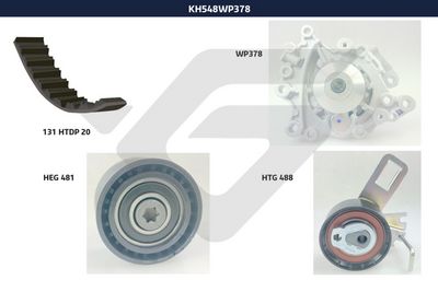 WASSERPUMPE + ZAHNRIEMENSATZ