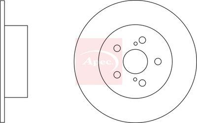APEC Brake Disc DSK2287