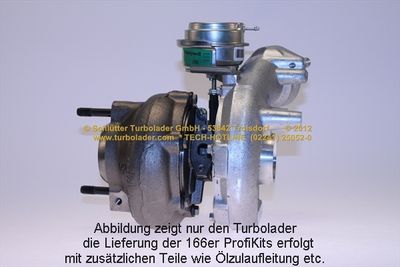 LADER AUFLADUNG SCHLÜTTER TURBOLADER 16606011 2