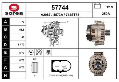 GENERATOR EAI 57744
