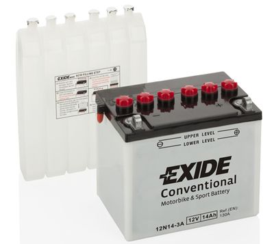 CENTRA Accu / Batterij EXIDE Bike Conventional (12N24-3A)
