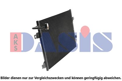 KONDENSATOR KLIMAANLAGE AKS DASIS 372012N 8