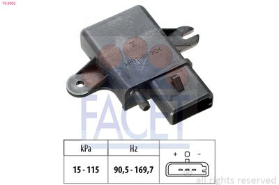 FACET MAP sensor Made in Italy - OE Equivalent (10.3002)