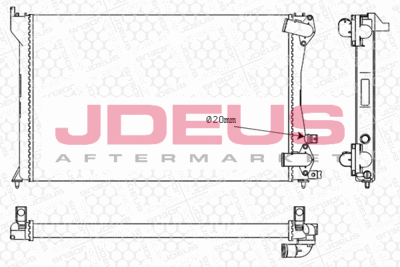 KüHLER MOTORKüHLUNG JDEUS M0210060