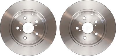 Brake disc Achter Links/Rechts past: TOYOTA VERSO 1.6-2.2D 04.09-08.18