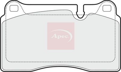 APEC Brake Pad Set, disc brake PAD1527