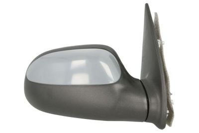 Zijspiegel Rechts (elektrisch, in reliëf, met verwarming, under-coated) past: CITROEN SAXO 10.99-04.04
