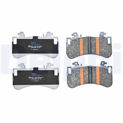 BREMSBELAGSATZ SCHEIBENBREMSE DELPHI LP5055EV