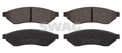 комплект спирачно феродо, дискови спирачки SWAG 89 91 6722