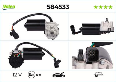 SILNIK WYCIERACZEK CITROEN XSARA PICASSO 12.99-12.11 PRZÓD