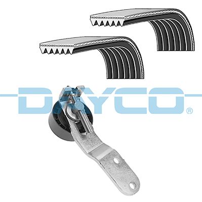 DAYCO V formos rumbuotas diržas, komplektas