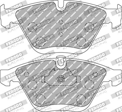 BREMSBELAGSATZ SCHEIBENBREMSE FERODO RACING FCP4191H 1