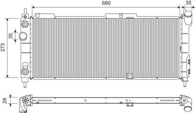RADIATOR RACIRE MOTOR