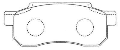 Juego de balatas de freno