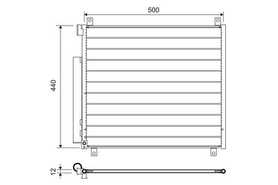 KONDENSATOR KLIMAANLAGE