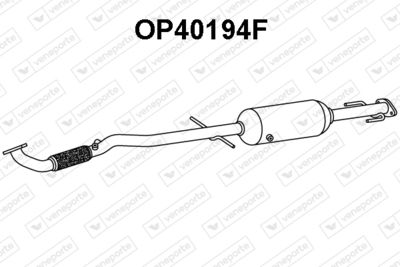 RUß-/PARTIKELFILTER ABGASANLAGE VENEPORTE OP40194F