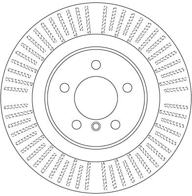 Bromsskiva TRW DF6507S
