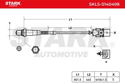 ламбда-сонда STARK SKLS-0140498