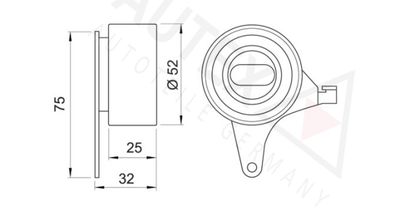ROLA INTINZATOR CUREA DISTRIBUTIE AUTEX 641555 1