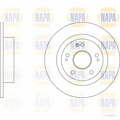 Brake Disc NAPA NBD5856