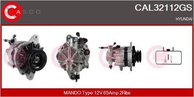 Генератор CASCO CAL32112GS для HYUNDAI H100