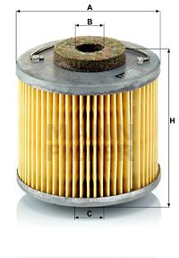 Топливный фильтр MANN-FILTER P 715 для LAMBORGHINI MIURA