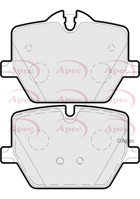 Brake Pad Set APEC PAD2296