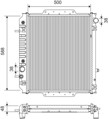 RADIATOR RACIRE MOTOR