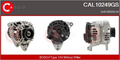 GENERATOR / ALTERNATOR CASCO CAL10249GS