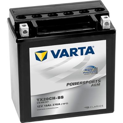 Стартерная аккумуляторная батарея VARTA 518908027I314 для MOTO GUZZI BELLAGIO
