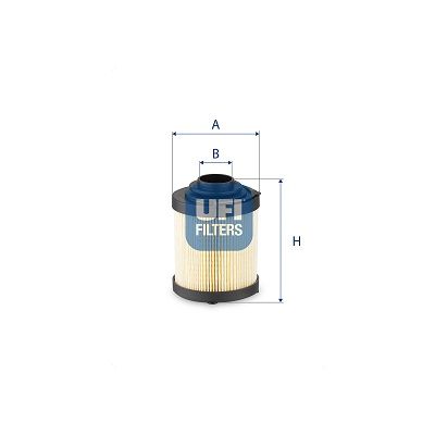 Hydraulisch filter (patroon) past: AEBI TP 27, TP 47, TP 47S, TP 57, TP 67, TP 97