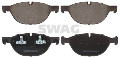 комплект спирачно феродо, дискови спирачки SWAG 20 91 6730