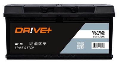 стартов акумулатор DR!VE+ DEB105AGMS