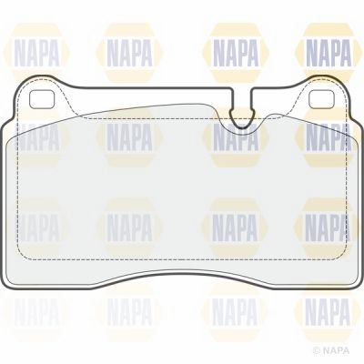 Brake Pad Set NAPA PBP7668