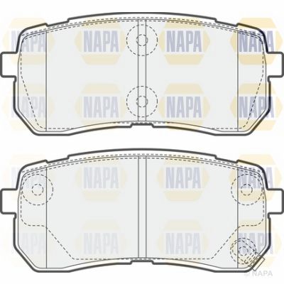 Brake Pad Set NAPA PBP7551