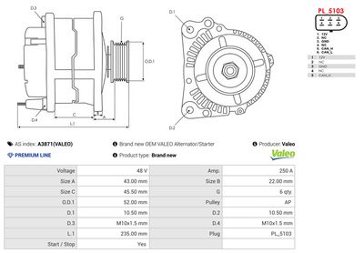 GENERATOR / ALTERNATOR
