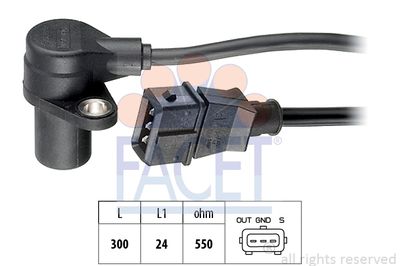 Датчик импульсов FACET 9.0272 для DAEWOO NUBIRA