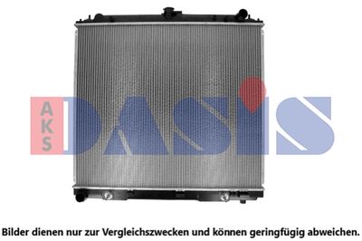 Радиатор, охлаждение двигателя AKS DASIS 070178N для NISSAN PATHFINDER
