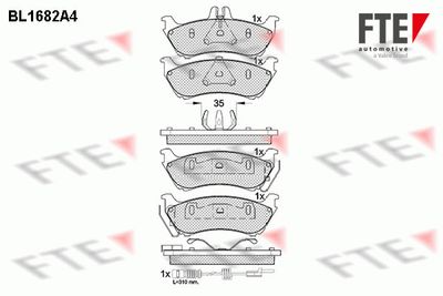 SET PLACUTE FRANA FRANA DISC FTE 9010292