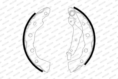 SET SABOTI FRANA FERODO FSB616 1