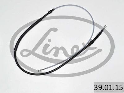 Тросик, cтояночный тормоз LINEX 39.01.15 для SKODA SUPERB