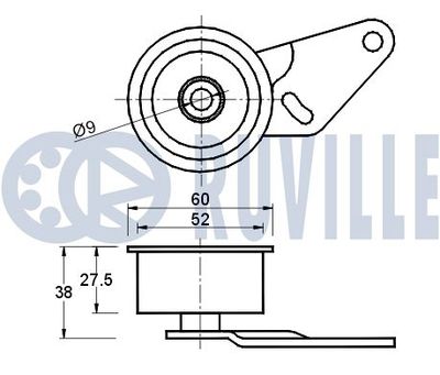 ROLA INTINZATOR CUREA DISTRIBUTIE RUVILLE 540412 1