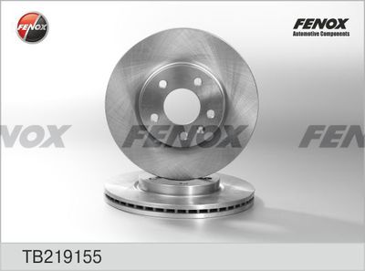 FENOX TB219155 Тормозные диски  для CHEVROLET  (Шевроле Волт)