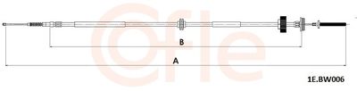 CABLU FRANA DE PARCARE COFLE 921EBW006