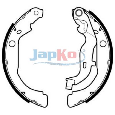 Set saboti frana JAPKO 55020