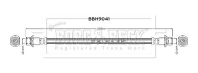 Тормозной шланг BORG & BECK BBH9041 для TOYOTA HILUX