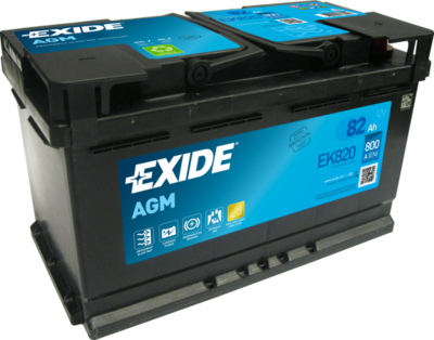 Стартерная аккумуляторная батарея EXIDE EK820 для INFINITI Q30