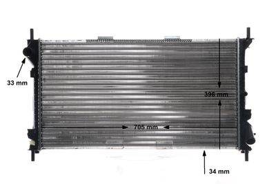 RADIATOR RACIRE MOTOR MAHLE CR1196000S 11