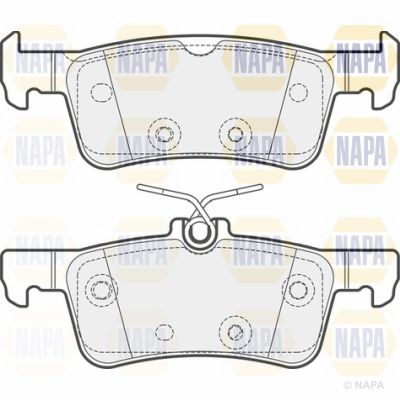 Brake Pad Set NAPA PBP7101