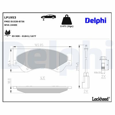 SET PLACUTE FRANA FRANA DISC DELPHI LP1953 3